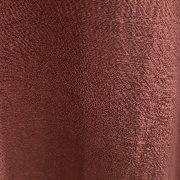 Halara High Waisted Side Pocket Wide Leg Solid Palazzo Casual Cotton Pants - Picture 9 of 9